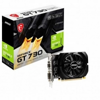 Видеокарта MSI GeForce GT 730 4GB DDR3 (N730K-4GD3/OCV1) 64 бит 1006/1800 DVI,HDMI,DSub - ТОО «Novatec»