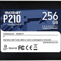 Жесткий диск SSD 256GB Patriot  P210 R500/W400Mb/s P210S256G25 160 TBW - ТОО «Novatec»