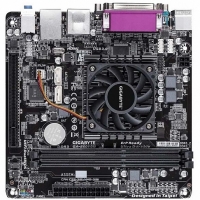 МП GIGABYTE GA-E6010N mini ITX 2DDR3 1PCI ,2SATAIII,2USB3,4USB2,LPT,COM,HDMI,VGA - ТОО «Novatec»